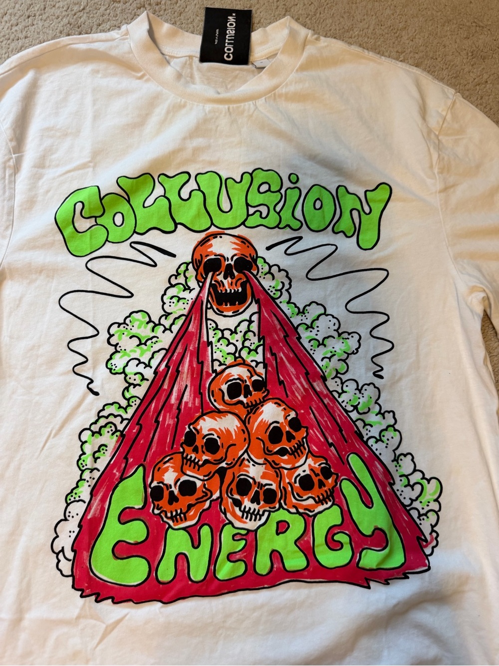ASOS "Collusion Energy" Graphic Tee